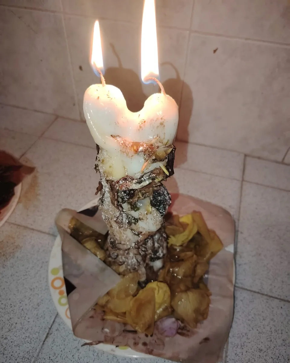 Ritual de Amarre — evidencia visual